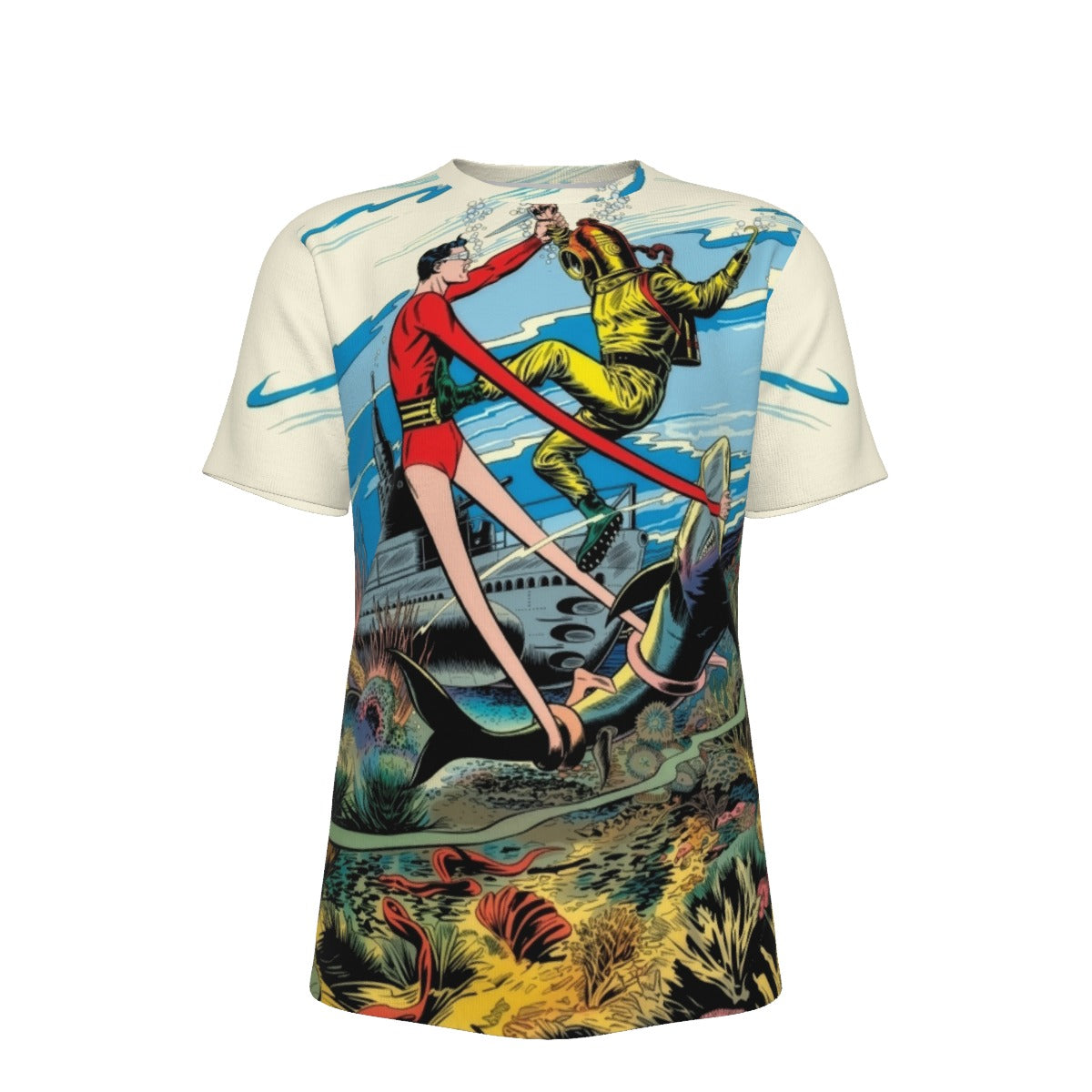 PLASTIC MAN 48 All Over Print Shirt & Tank Top