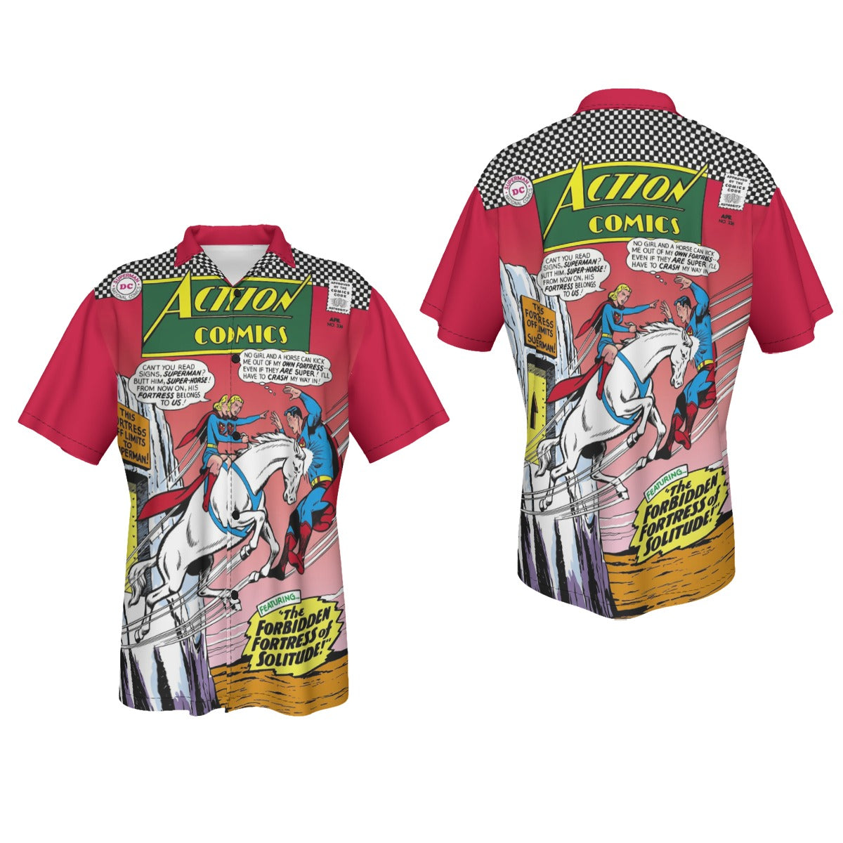 ACTION 336 All Over Print Shirt & Tank Top