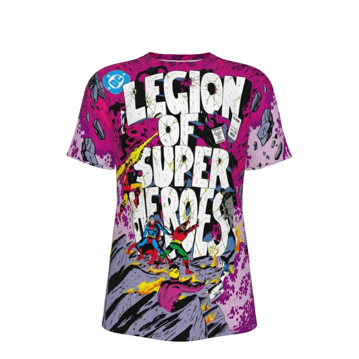 LEGION OF SUPERHEROES 293  All Over Print Shirt & Tank Top -THE GREAT DARKNESS SAGA