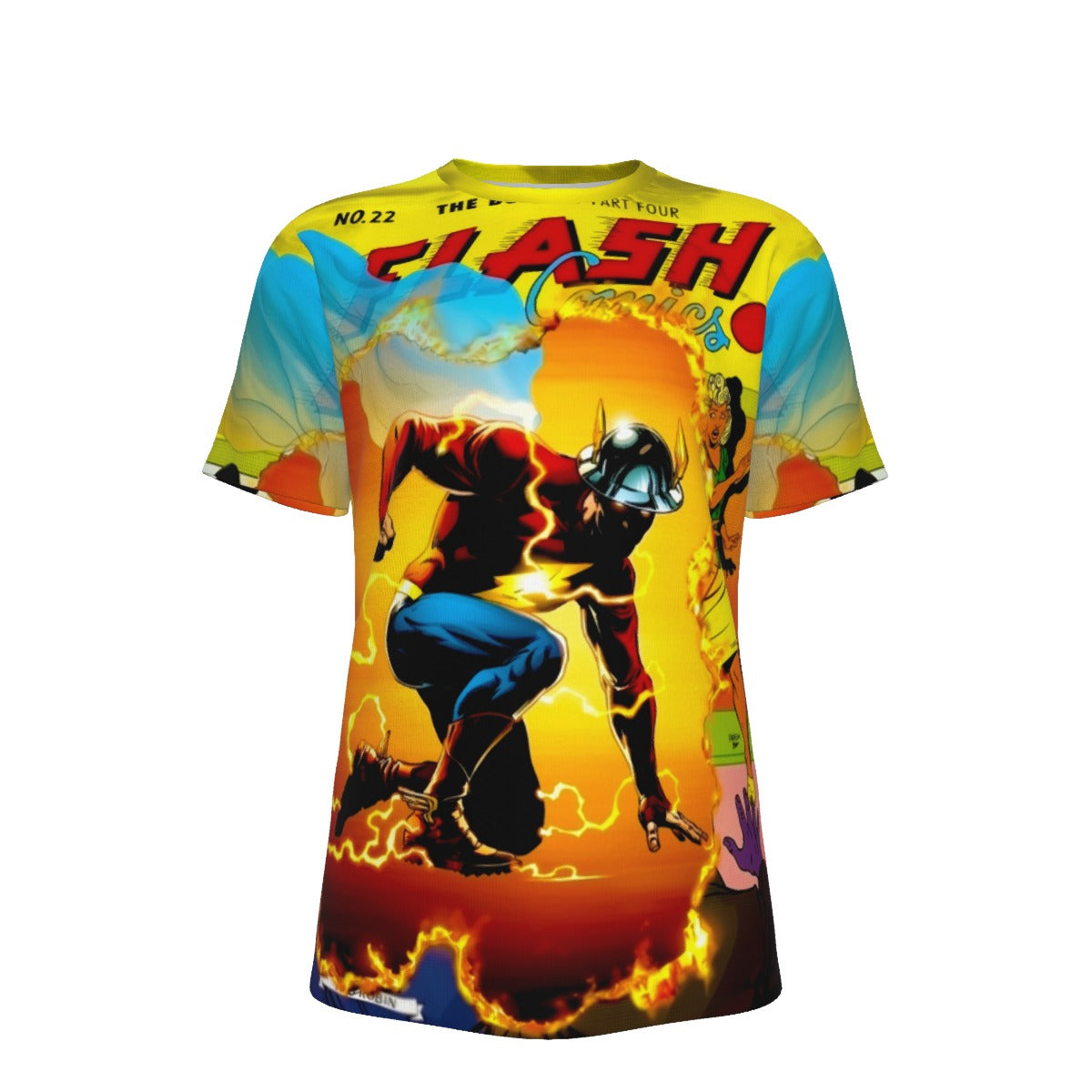FLASH 22 V5  ALL OVER PRINT SHIRT AND TANK TOP - JAY GARRICK