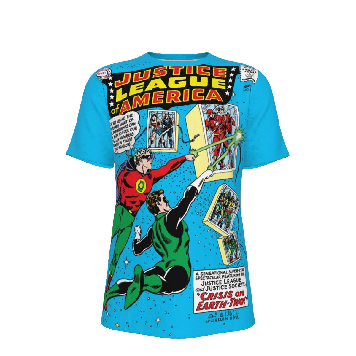 JLA 22 OVER PRINT SHIRT AND TANK TOP