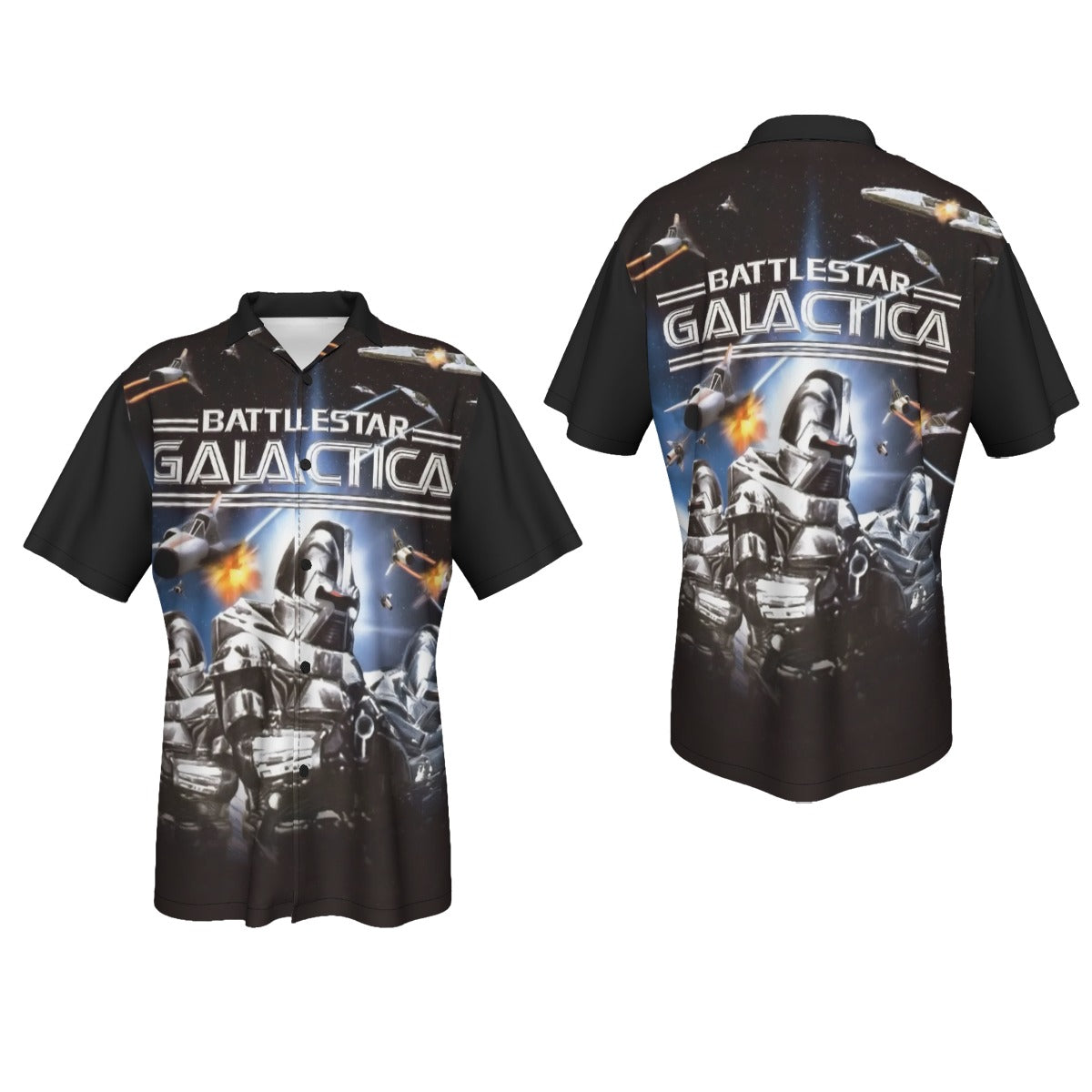 BATTLESTAR GALACTICA MOVIE CYLONS POSTER All Over Print Shirt & Tank Top