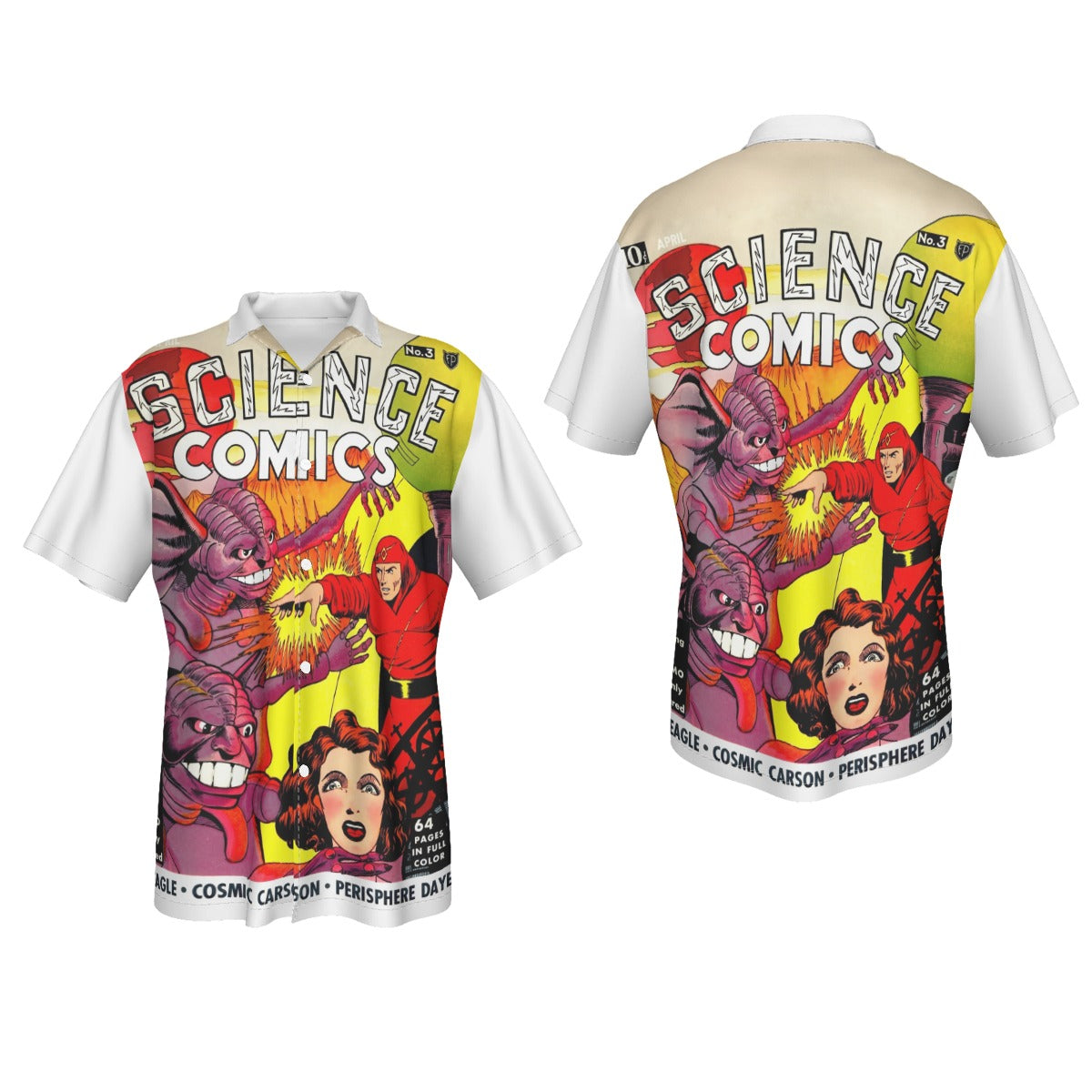 SCIENCE COMICS 1 All Over Print Shirt & Tank Top
