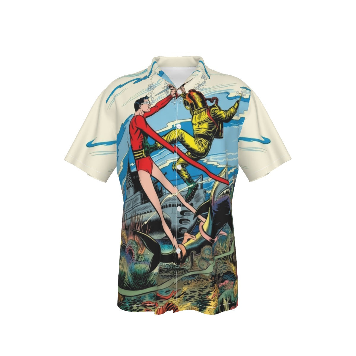 PLASTIC MAN 48 All Over Print Shirt & Tank Top