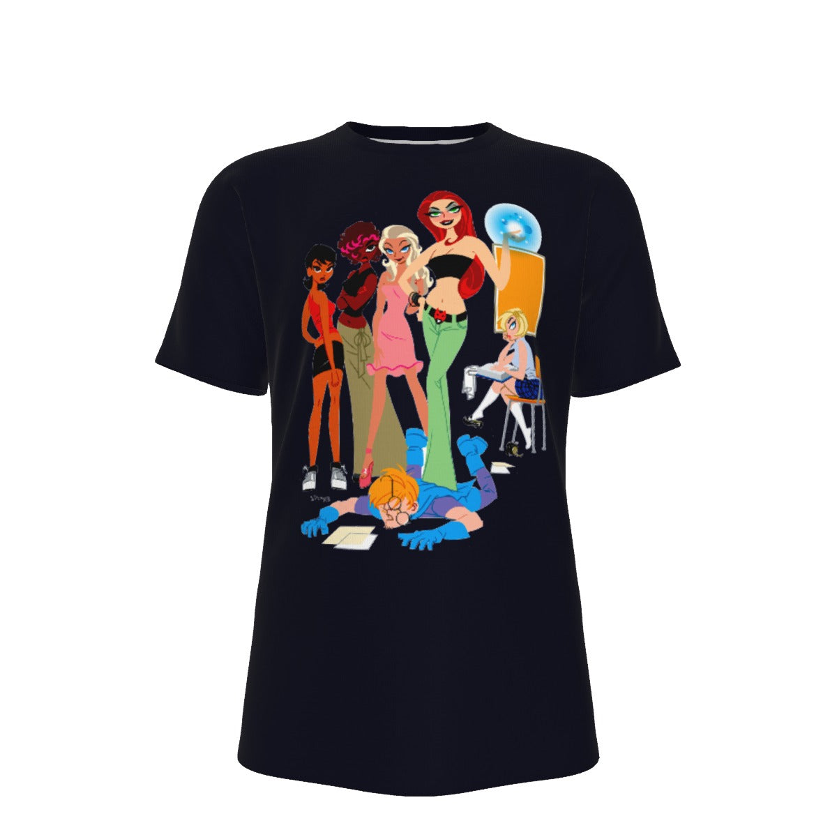 BAD GIRLS 1 All Over Print Shirt & Tank Top - DARWYN COOKE ART