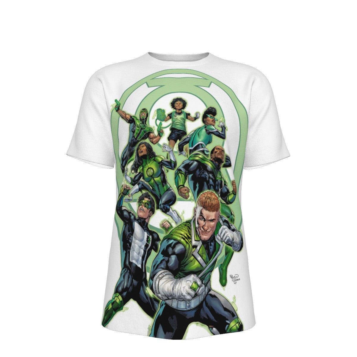 THE OTHER EARTH GREEN LANTERNS All Over Print Shirt & Tank Top