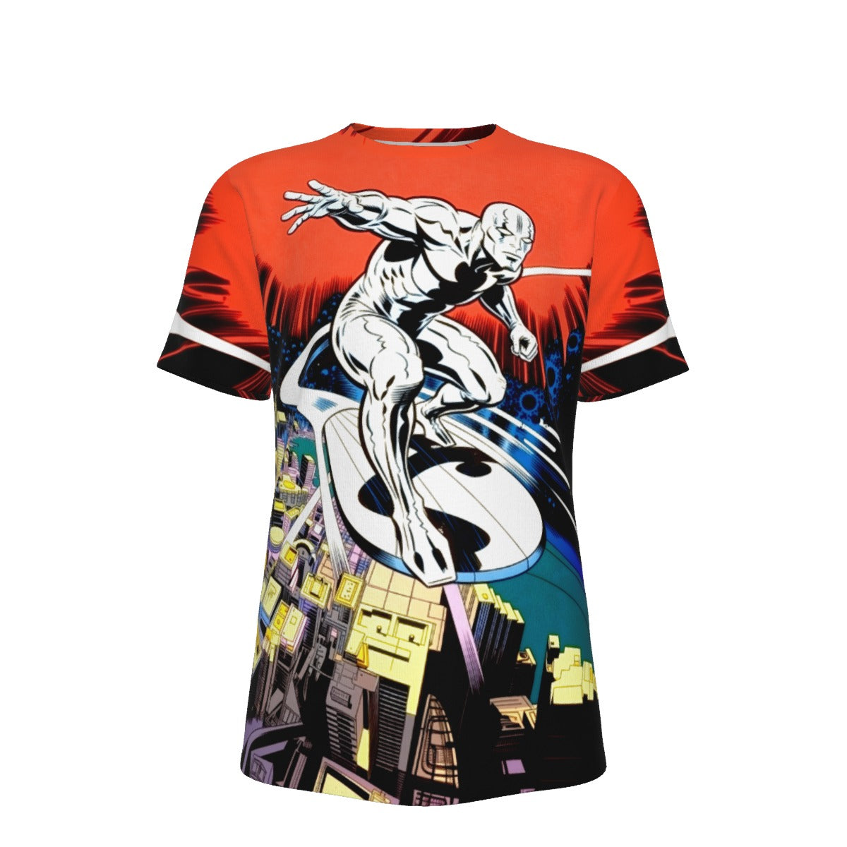 SILVER SURFER ALL OVER PRINT SHIRT AND TANK TOP - JACK KIRBY TRIBUTE