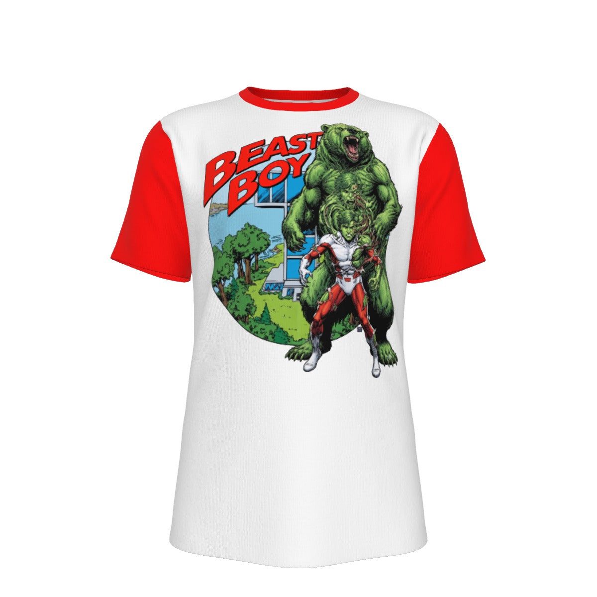 BEAST BOY GO All Over Print Shirt & Tank Top-ORIGINAL ART BY EKA