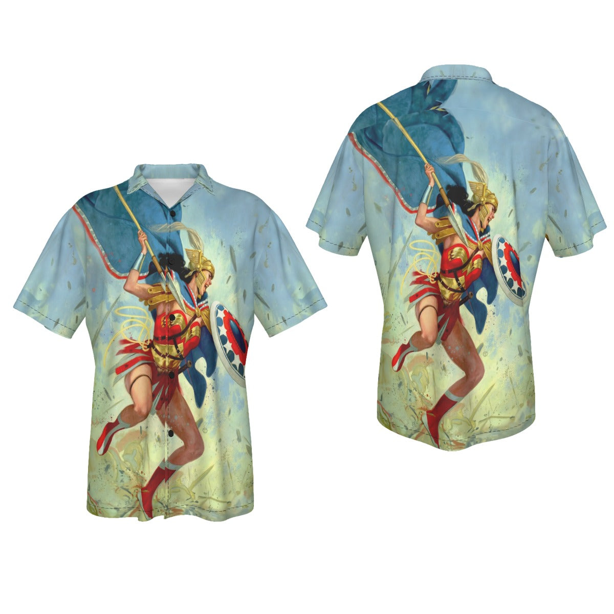 WONDER WOMAN 6 V6 VAR All Over Print Shirt & Tank Top - TEDESCO art