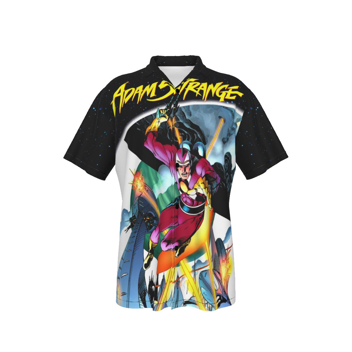 ADAM STRANGE TPB ALL OVER PRINT SHIRT AND TANK TOP