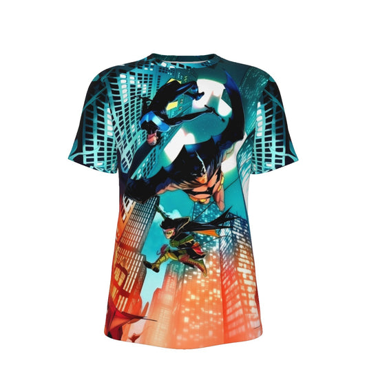 BATMAN NIGHTWING ROBIN PINUP ALL OVER PRINT SHIRT AND TANK TOP