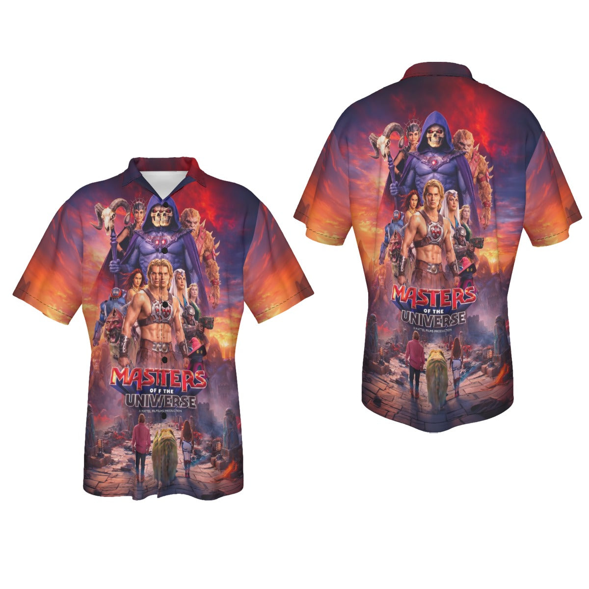 MASTERS OF THE UNIVERSE MOVIE POSTER All Over Print Shirt & Tank Top
