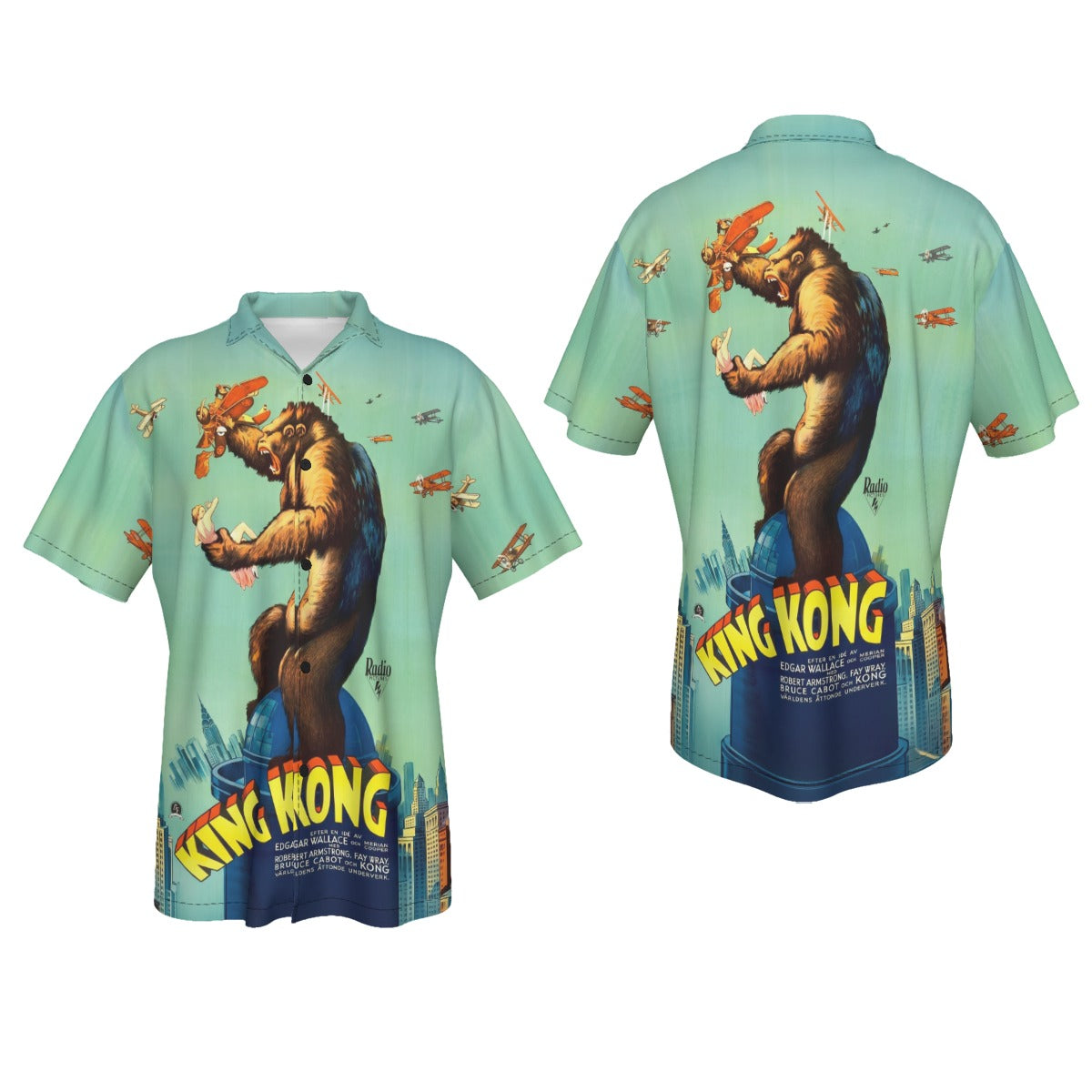 KING KONG MOVIE POSTER All Over Print Shirt & Tank Top -1933