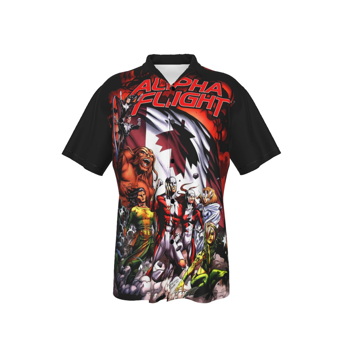 ALPHA FLIGHT 1  OVER PRINT SHIRT AND TANK TOP- EAGLESHAM VARIANT