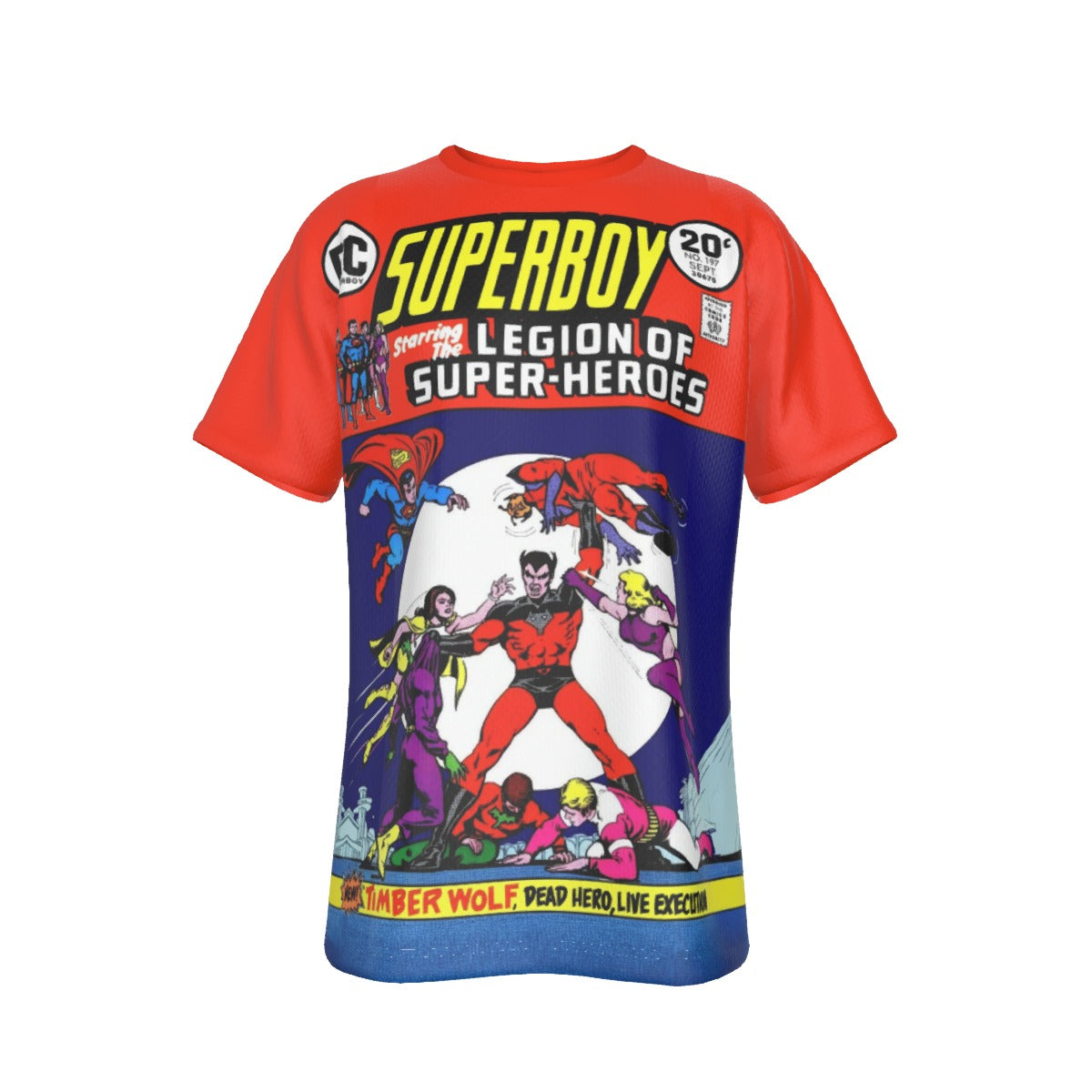 SUPERBOY 197 OVER PRINT SHIRT AND TANK TOP