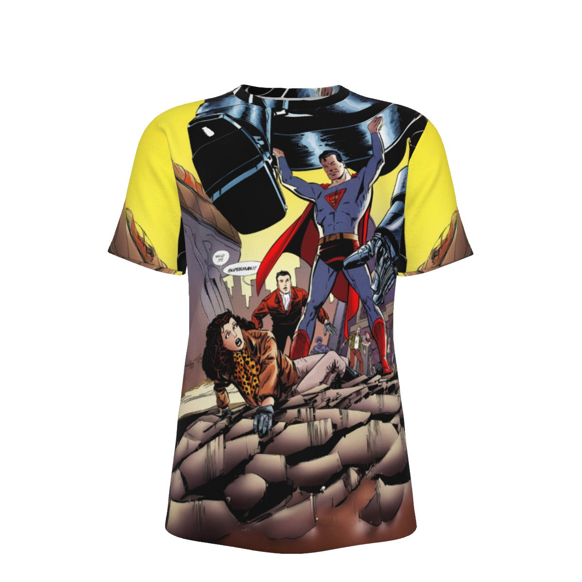 GENERATIONS 3 SUPERMAN All Over Print Shirt & Tank Top - JOHN BYRNE ART