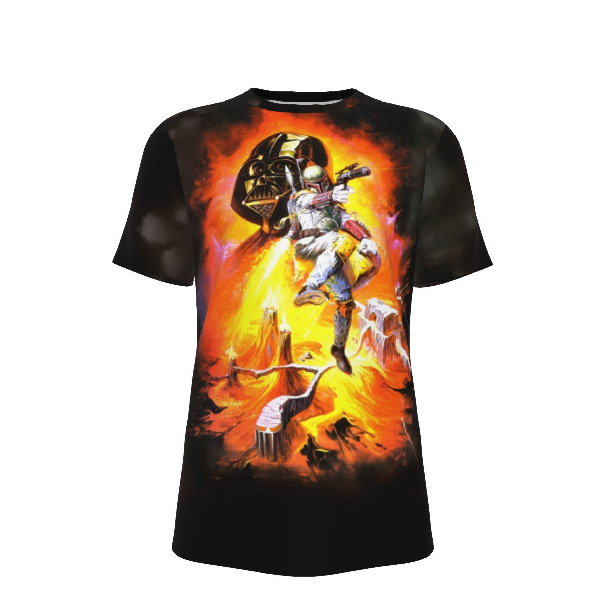 BOBBA FETT All Over Print Shirt & Tank Top - COMIC COVER