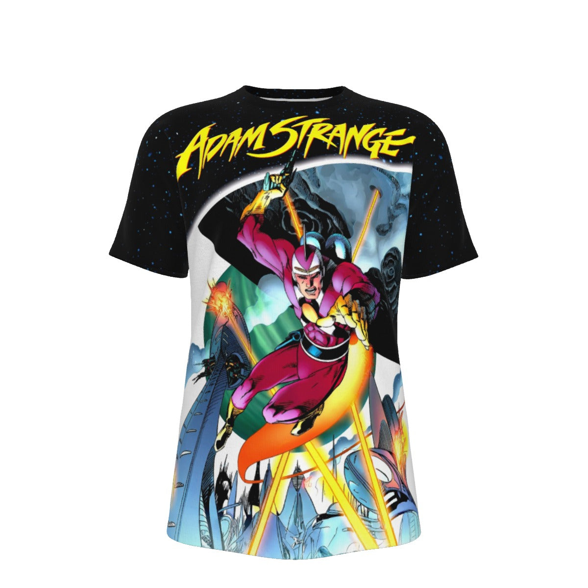 ADAM STRANGE TPB ALL OVER PRINT SHIRT AND TANK TOP