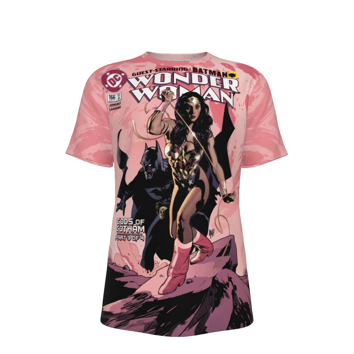 WONDER WOMAN 166 All Over Print Shirt & Tank Top - ADAM HUGHES ART
