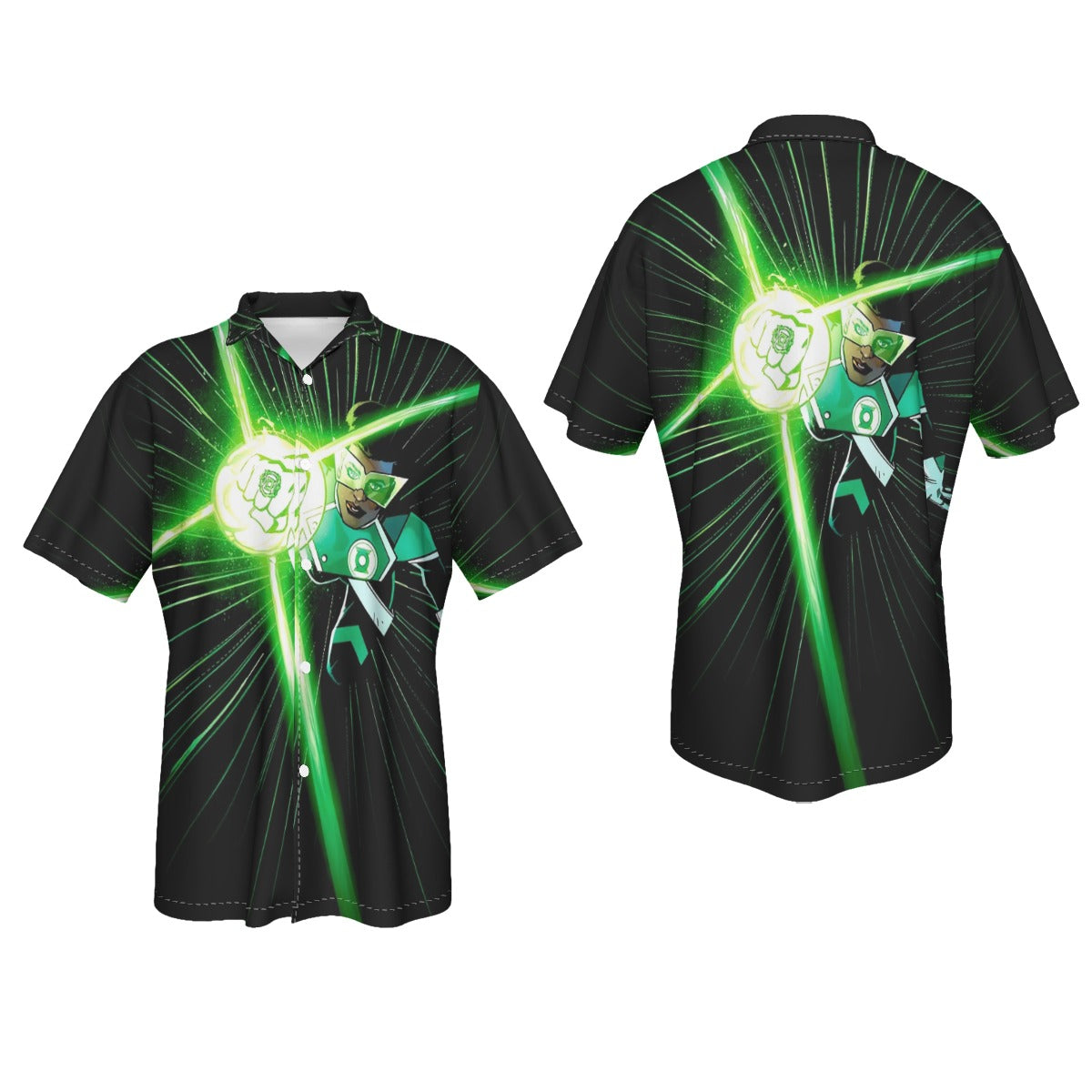 GREEN LANTERN  FAR SECTOR All Over Print Shirt & Tank Top - SOJOURNER JO - SHAWN MARTINBROUGH ART