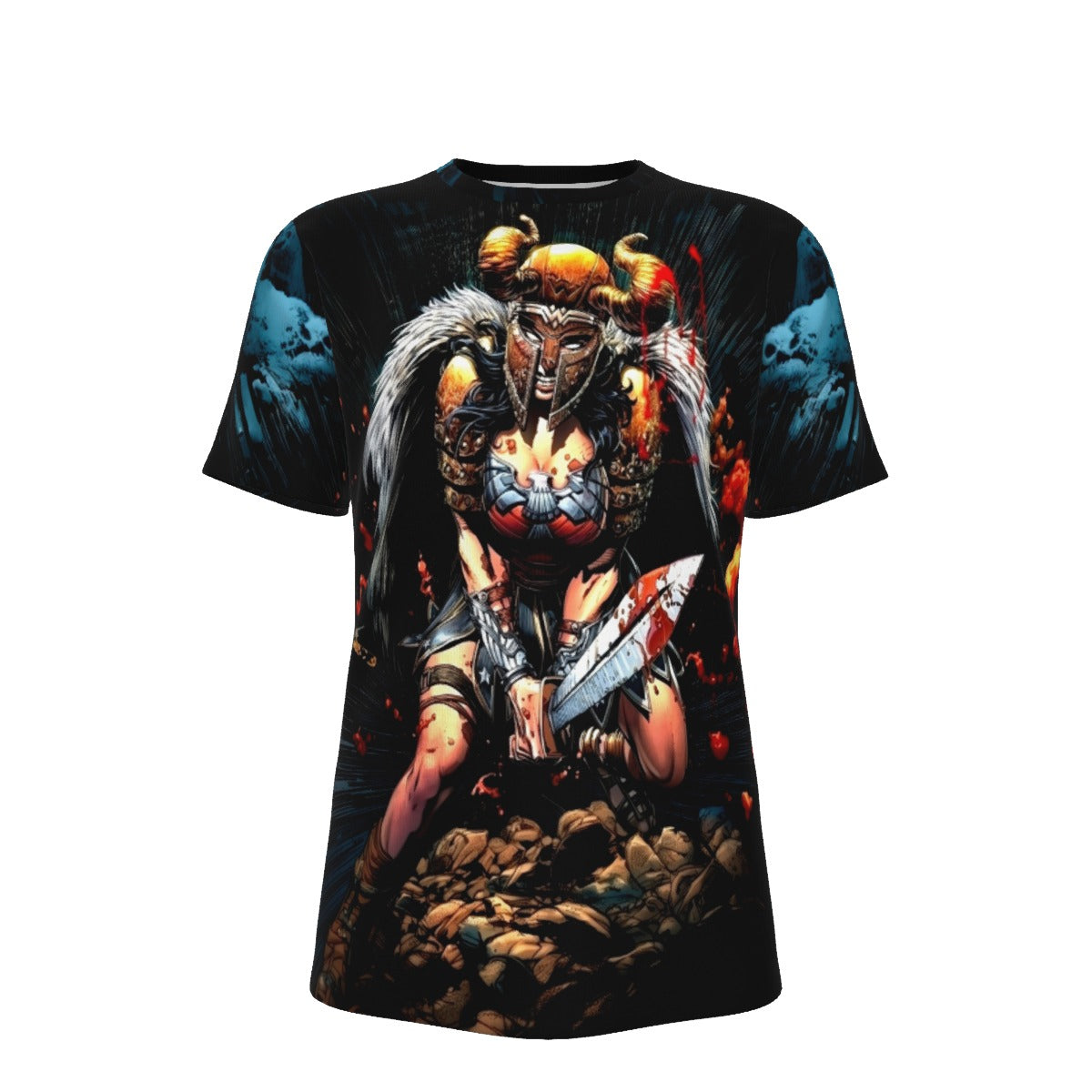 WONDER WOMAN 38 V4 ALL OVER PRINT SHIRT AND TANK TOP - FINCH ART