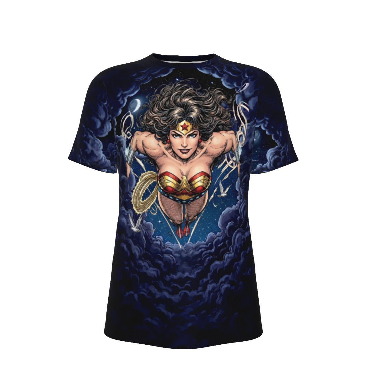 WONDER WOMAN RUSH All Over Print Shirt & Tank Top ORIGINAL ART