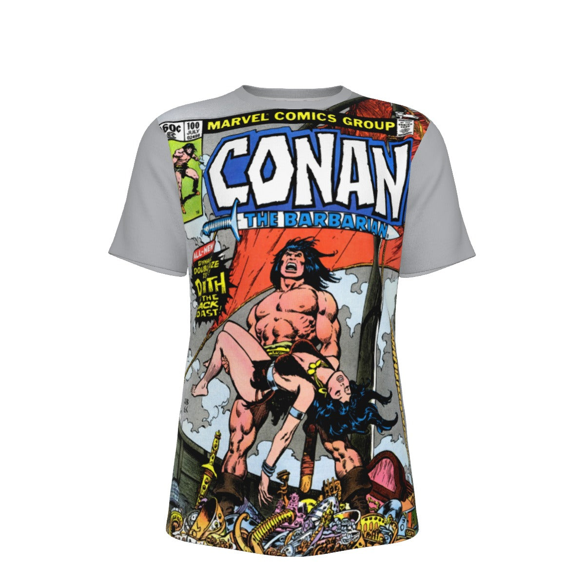 CONAN THE BARBARIAN 100 All Over Print Shirt & Tank Top