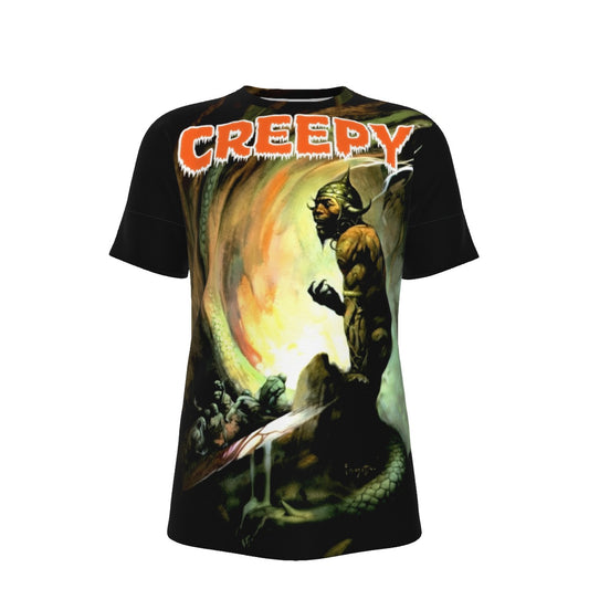 CREEPY 27 ALL OVER PRINT SHIRT AND TANK TOP - FRANK FRAZETTA