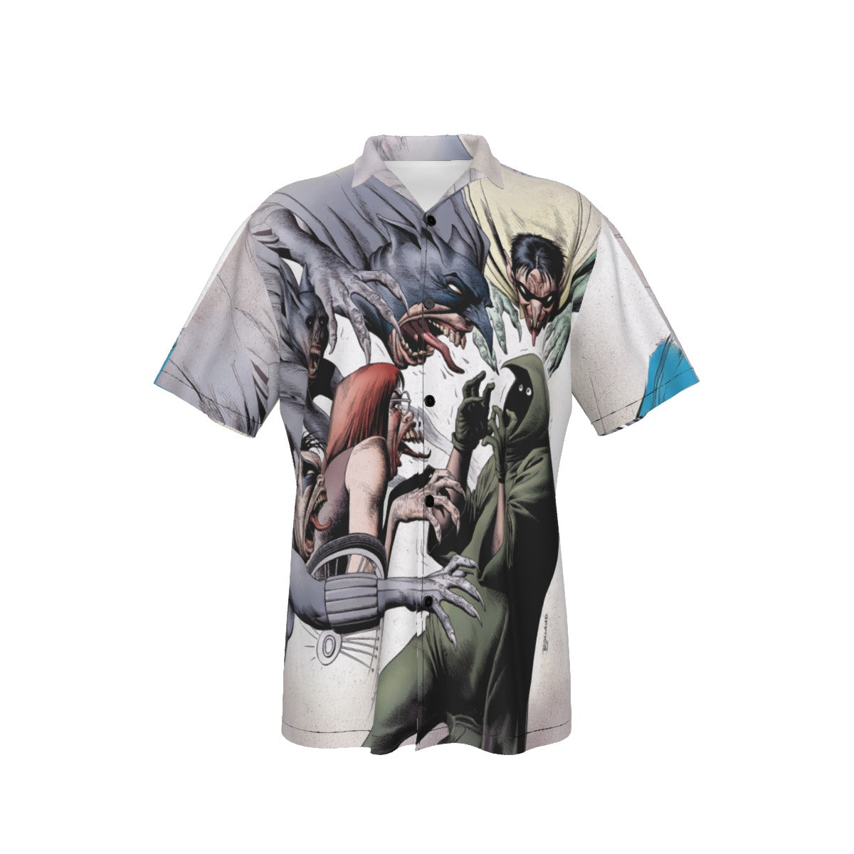 BATMAN DARK KNIGHT 46 ALL OVER PRINT SHIRT AND TANK TOP -BRIAN BOLLAND ART