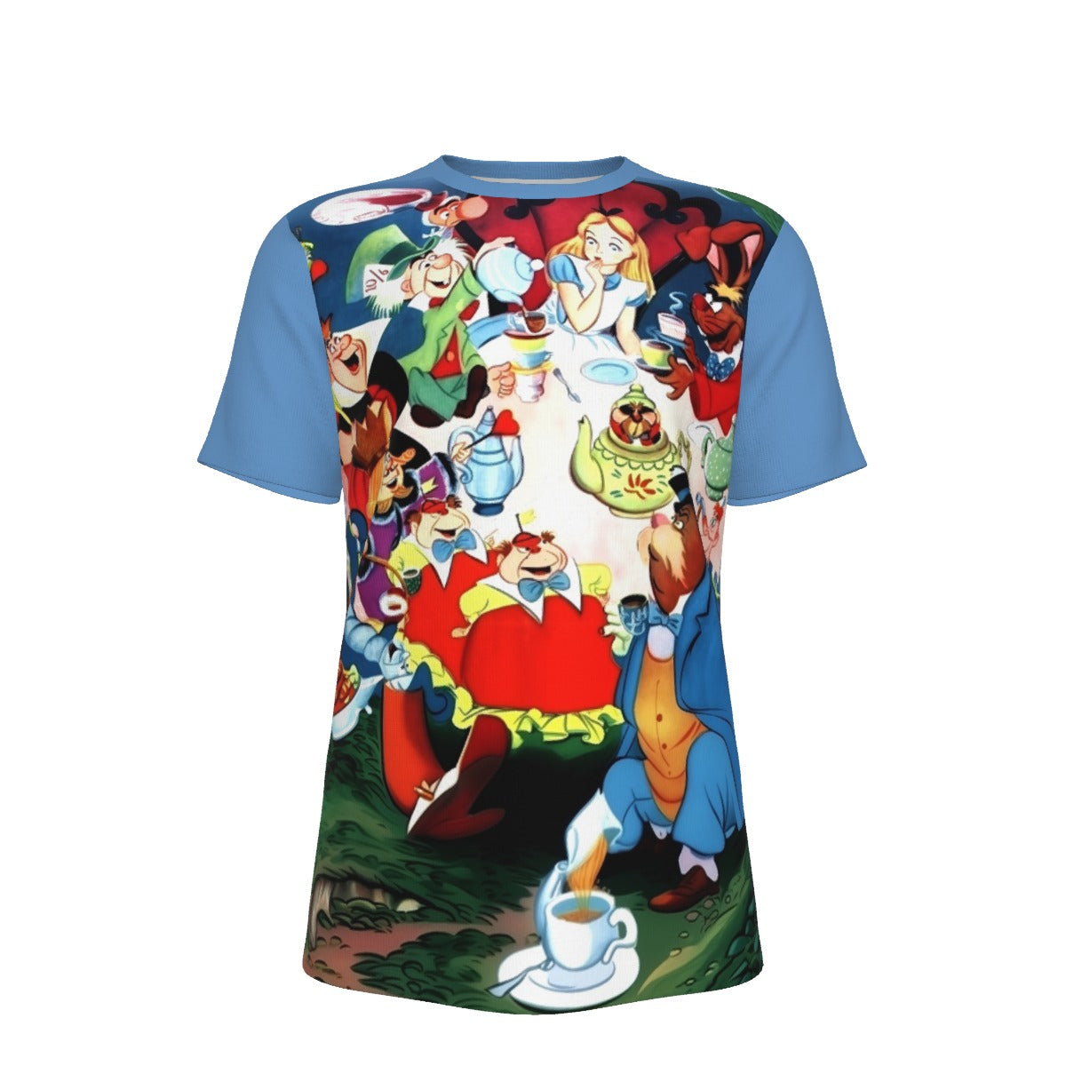 ALICE IN WONDERLAND MOVIE POSTER ALL OVER PRINT SHIRT AND TANK TOP