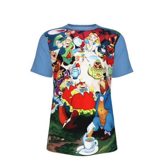 ALICE IN WONDERLAND MOVIE POSTER ALL OVER PRINT SHIRT AND TANK TOP
