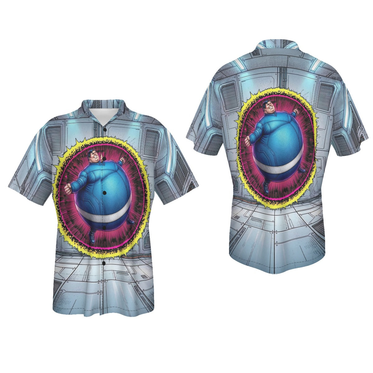 BOUNCING BOY GO ALL OVER PRINT SHIRT AND TANK TOP - ORIGINAL ART BY EKA