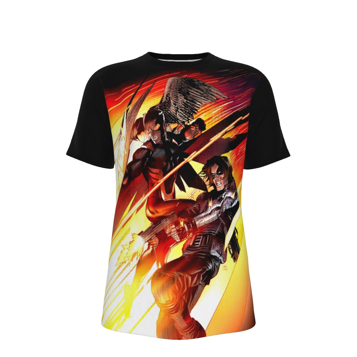 FALCON WINTER SOLDIER 1 OVER PRINT SHIRT AND TANK TOP