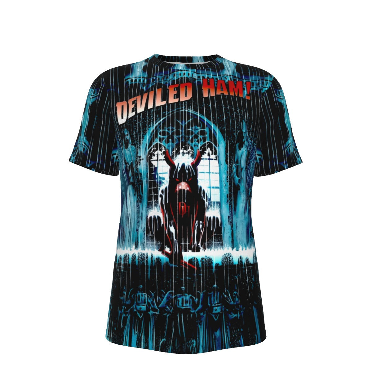 DEVILED HAM ALL OVER PRINT SHIRT AND TANK TOP-Ultimate Civil War: Spider-Ham #1.