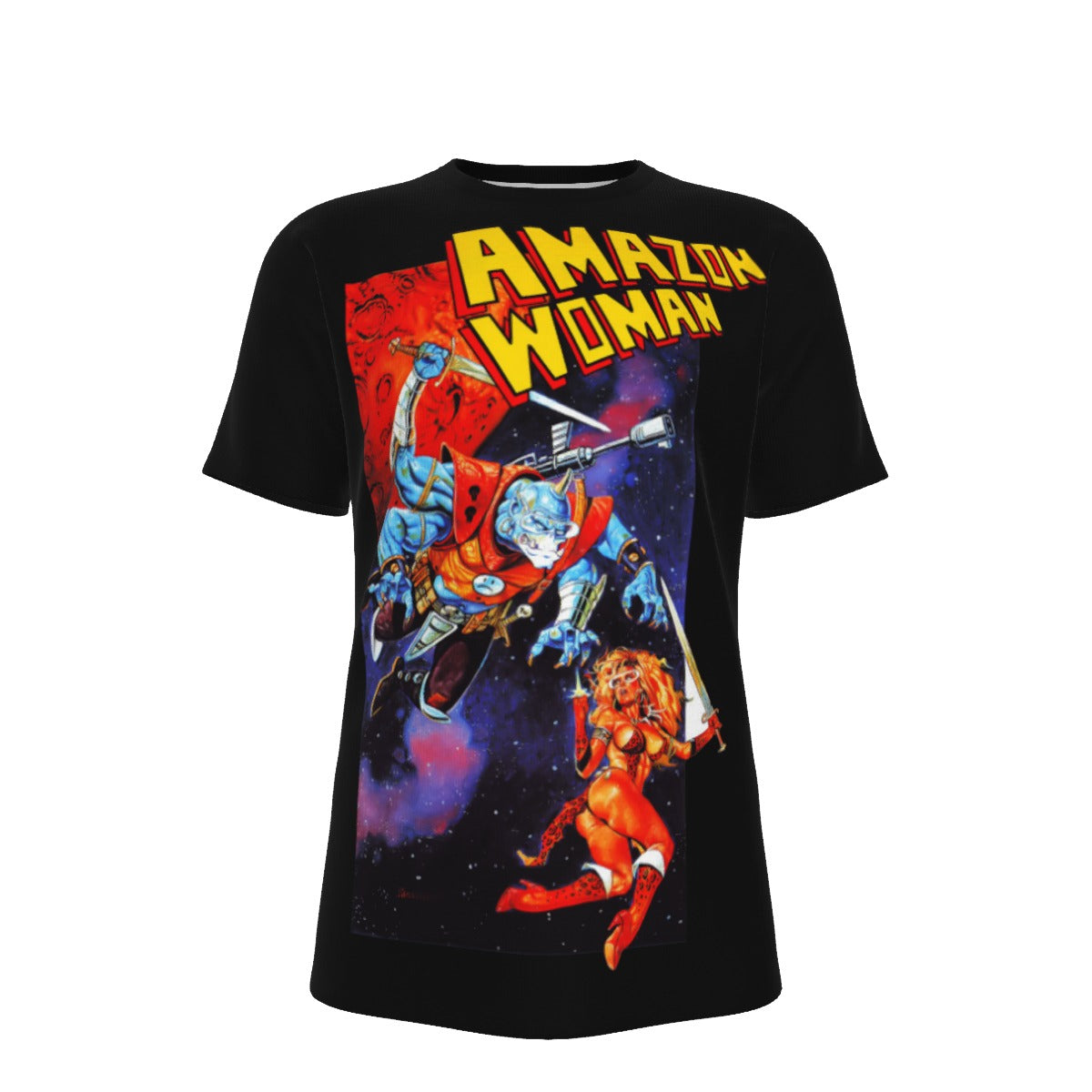 AMAZON WOMAN 2 ALL OVER PRINT SHIRT AND TANK TOP - Tom Simonton ART