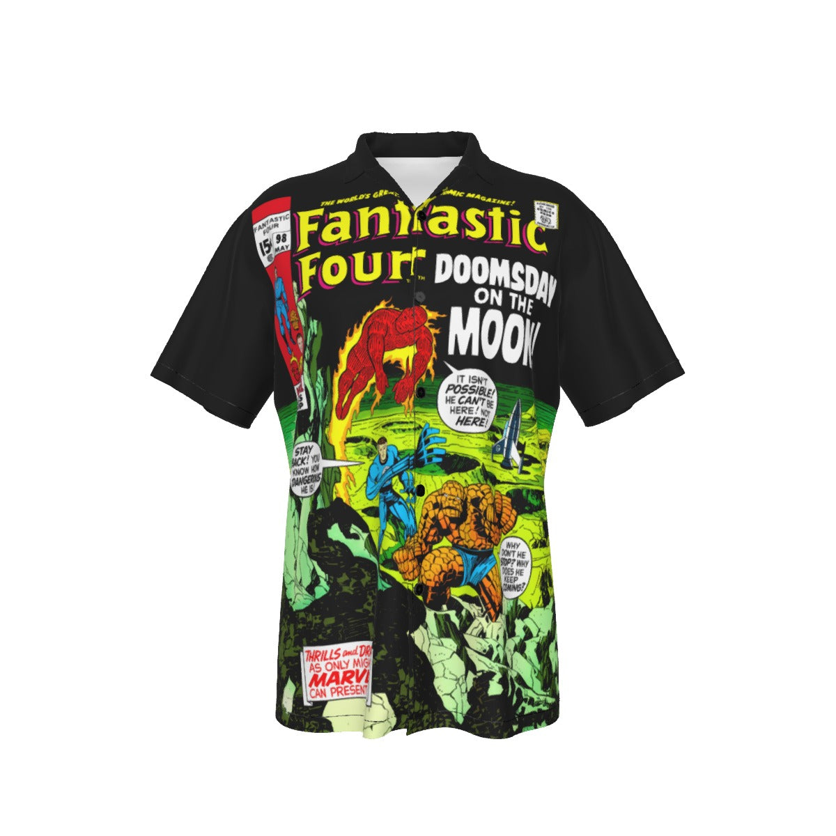 FANTASTIC FOUR 95 ALL OVER PRINT SHIRT AND TANK TOP