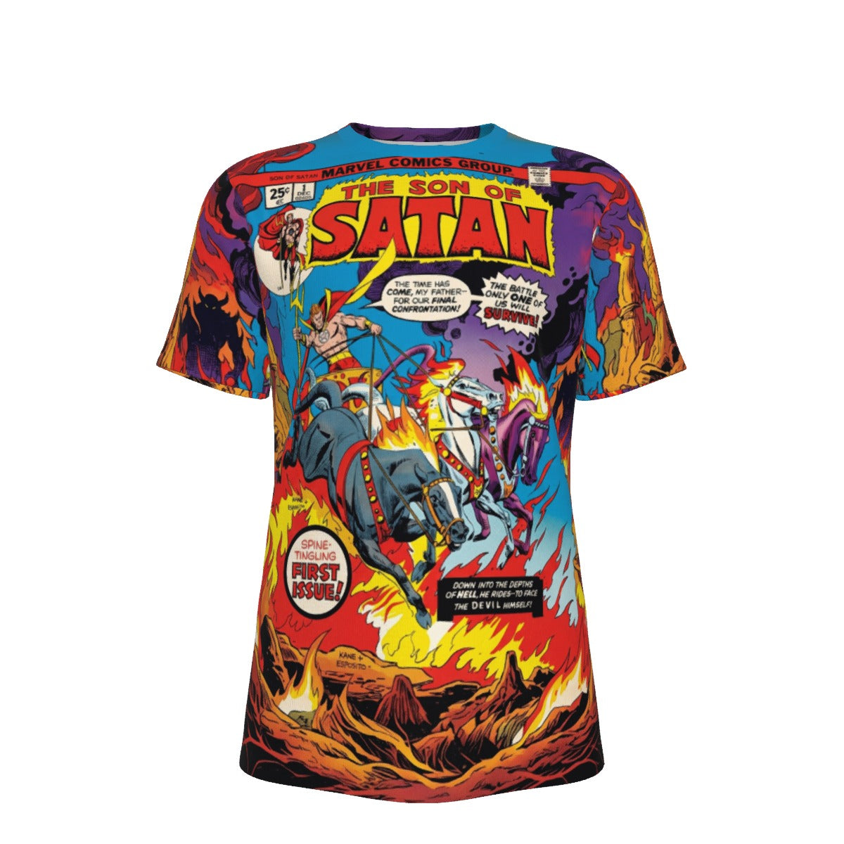 SON OF SATAN 1 All Over Print Shirt & Tank Top