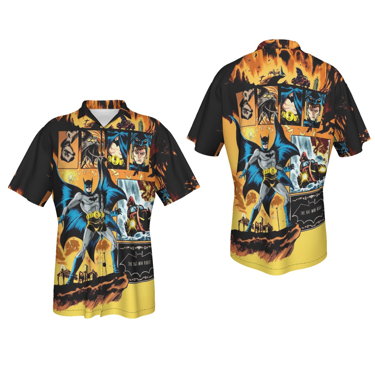 THE BATMAN RIDES All Over Print Shirt & Tank Top  -MAX FLEISCHER - PRIVATE EDITIONS