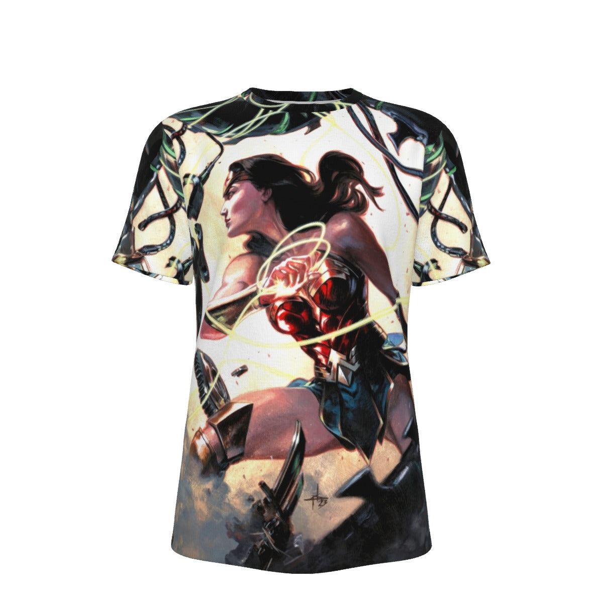 WONDER WOMAN 2 V6 VAR All Over Print Shirt & Tank Top - DELL'OTTO ART