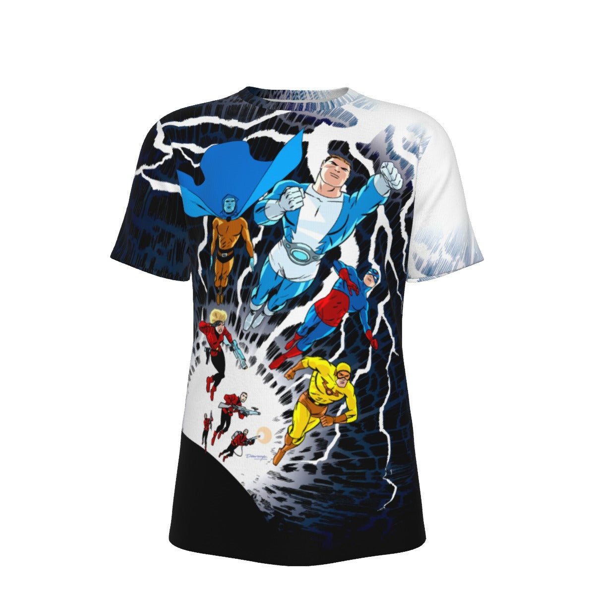 THUNDER AGENTS 1 All Over Print Shirt & Tank Top - DARWYN COOKE ART