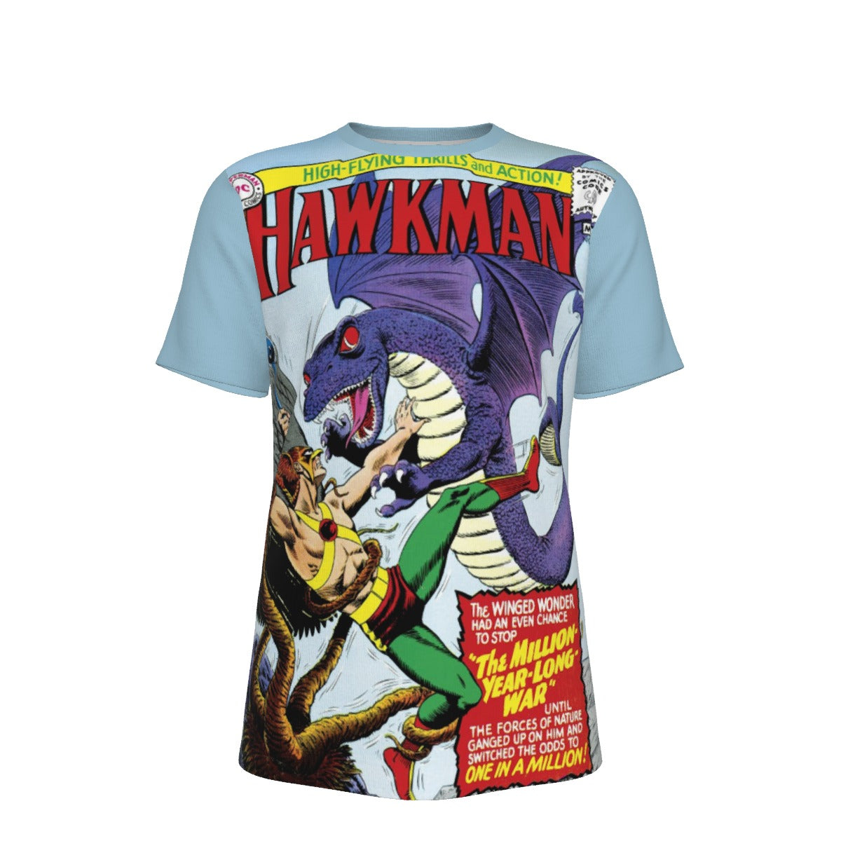 HAWKMAN 12 All Over Print Shirt & Tank Top - ORIGINAL ART
