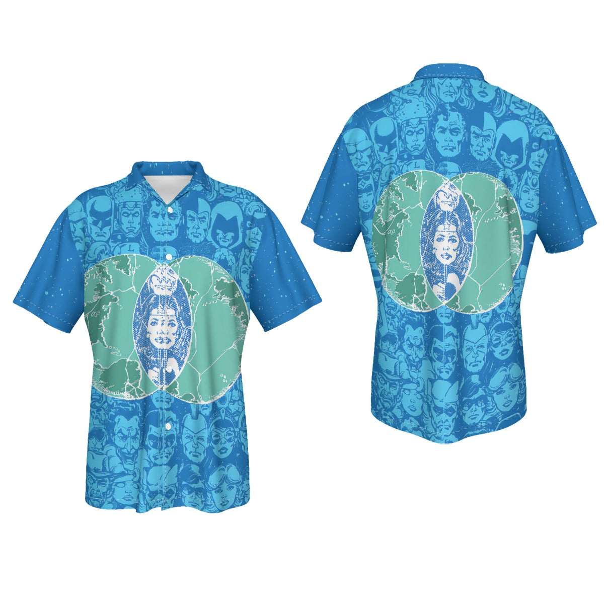 CRISIS ON INFINITIE EARTHS 5 COVER ALL OVER PRINT SHIRT AND TANK TOP
