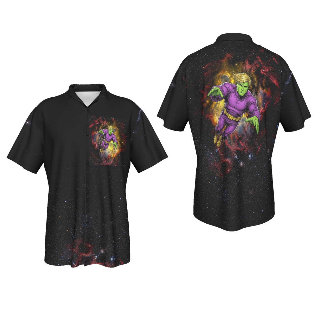 BRAINIAC 5 RUSH All Over Print Shirt & Tank Top - LEGION RUSH SERIES - ORIGINAL ART