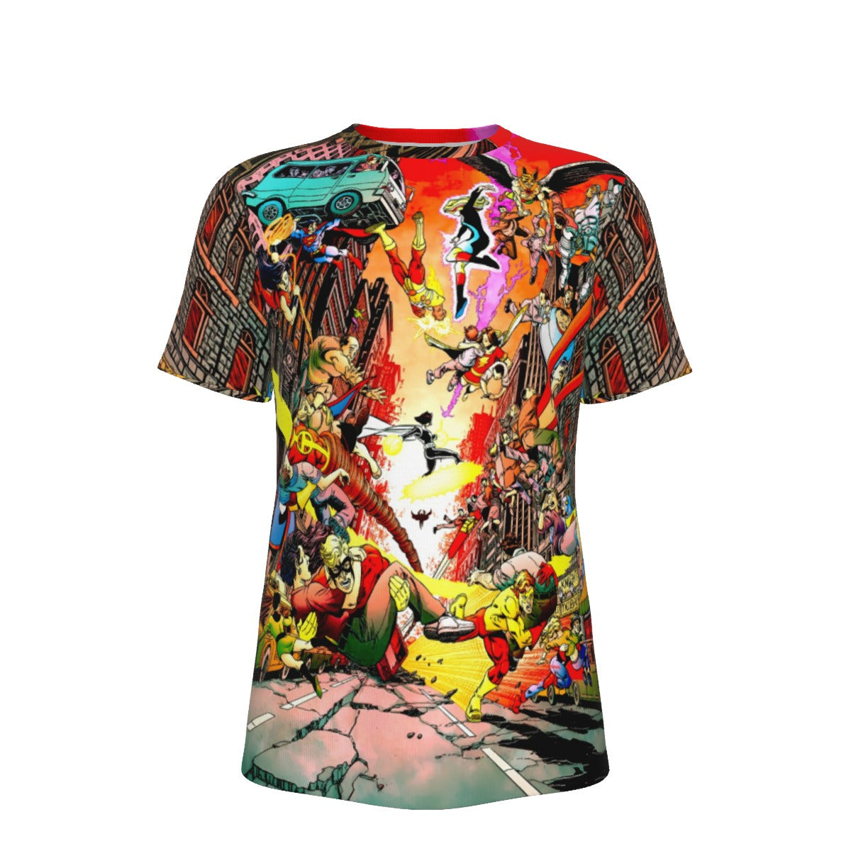 DC LEGACIES 5 PAGE All Over Print Shirt & Tank Top - GEORGE PEREZ ART