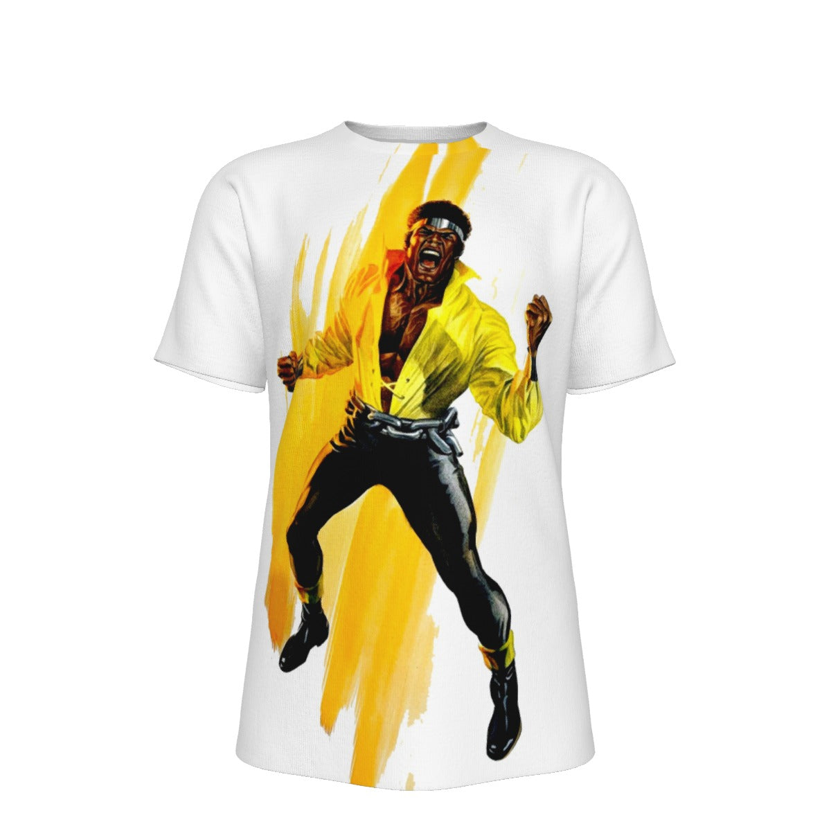 POWER MAN PINUP All Over Print Shirt & Tank Top - ALEX ROSS ART