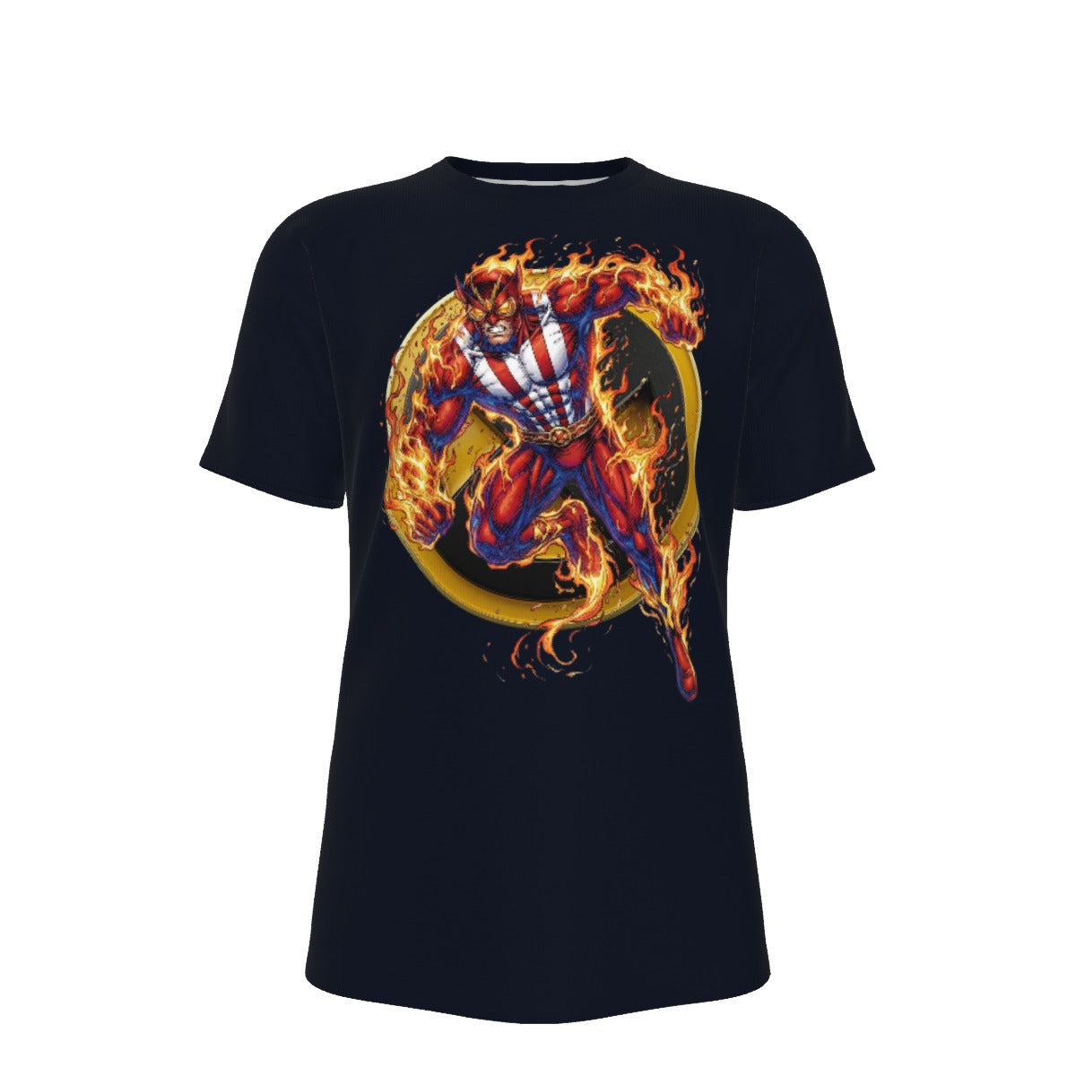 SUNFIRE GO All Over Print Shirt & Tank Top - XMEN GO ORIGINAL ART BY EKA