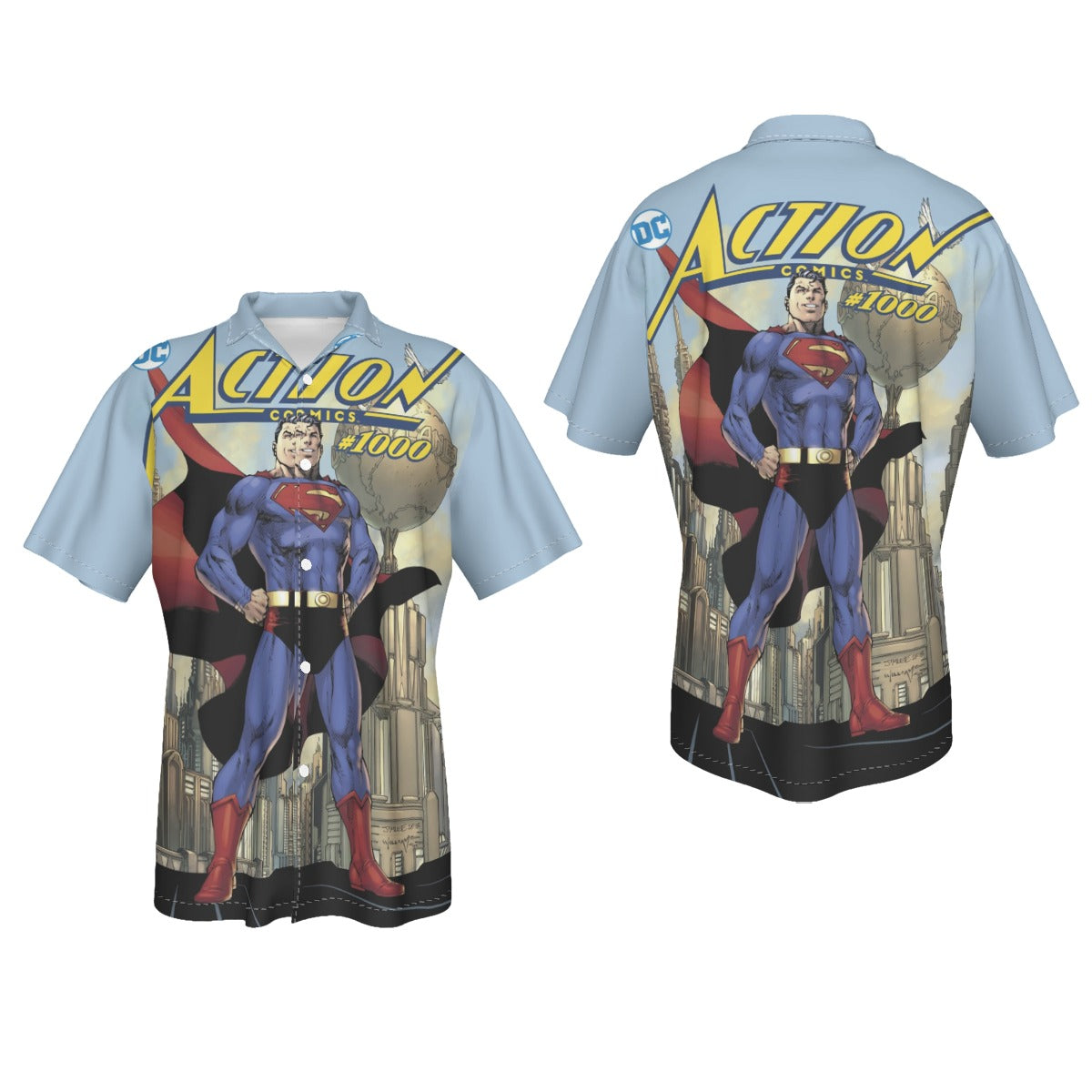 ACTION 1000 All Over Print Shirt & Tank Top - JIM LEE ART