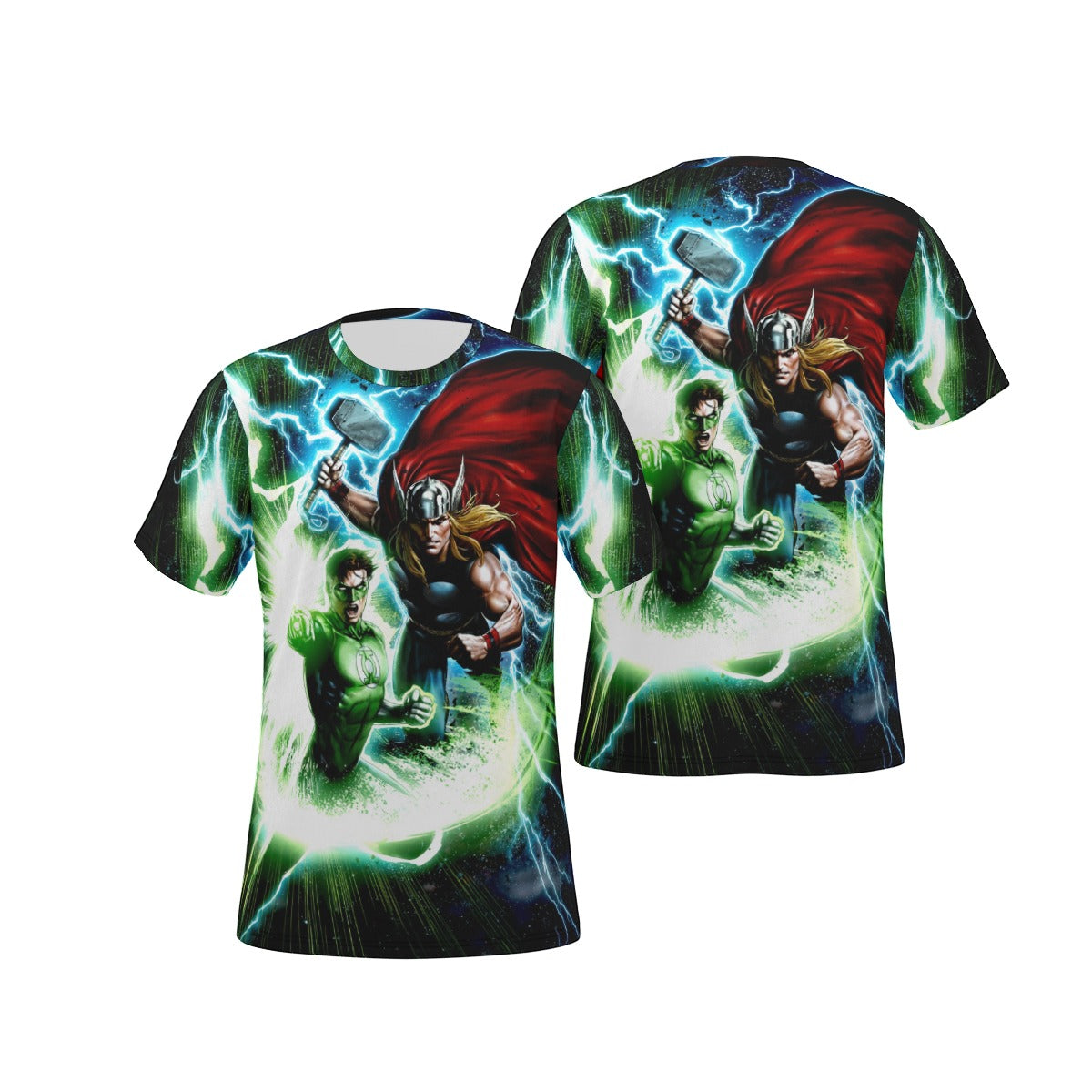 GREEN LANTERN THOR All Over Print Shirt & Tank Top