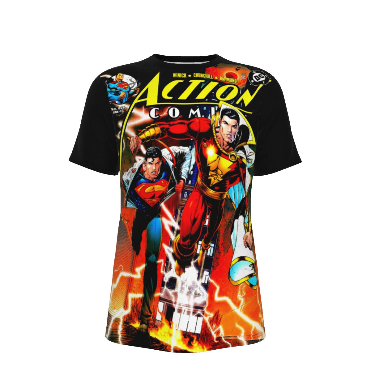ACTION 826 All Over Print Shirt & Tank Top