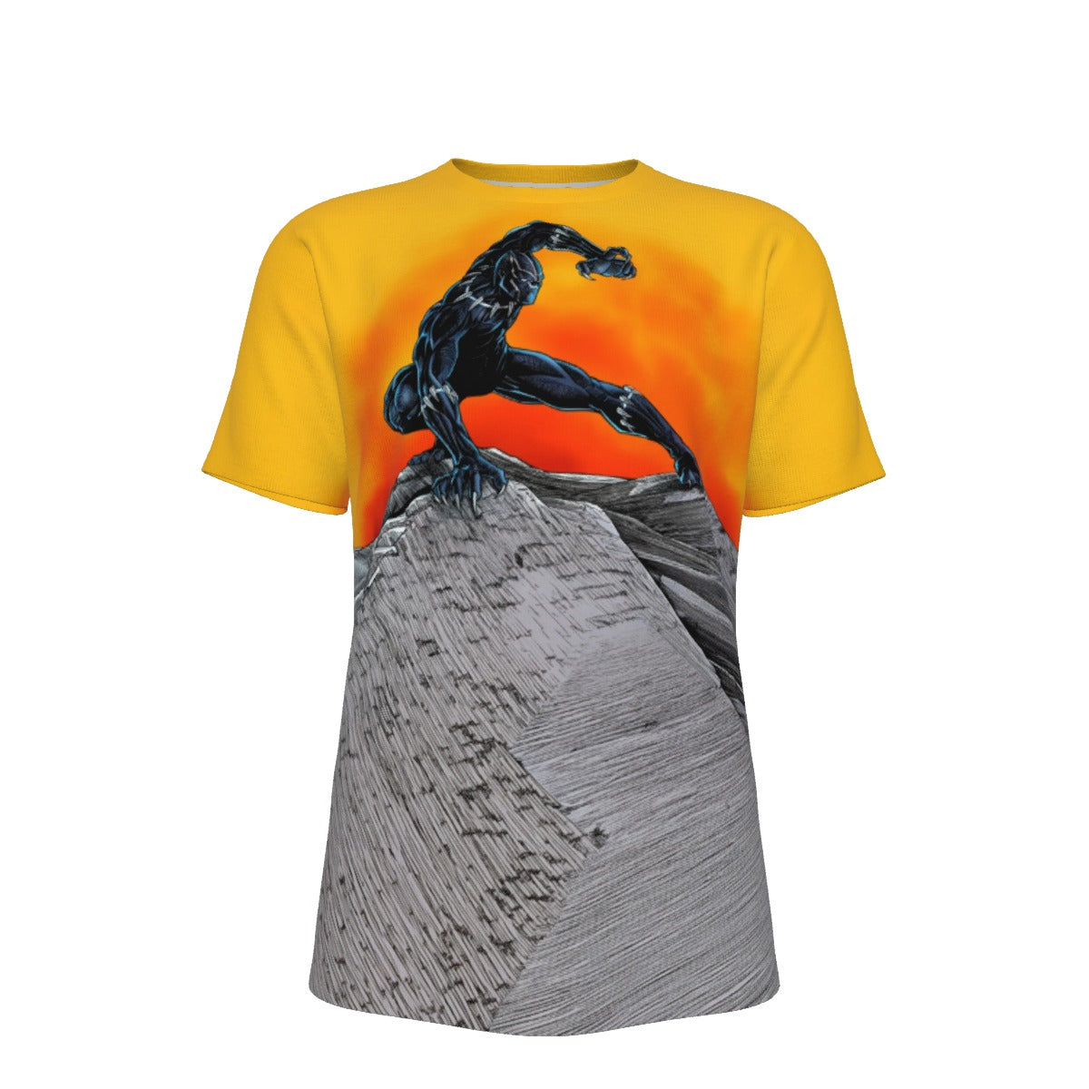 BLACK PANTHER PIN UP All Over Print Shirt & Tank Top -Seba Guidobono ART